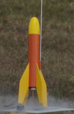 Close-Up of Baby Bertha Launch