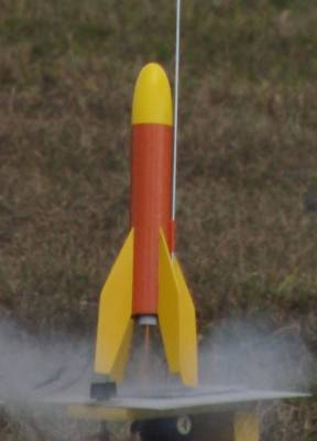 Close-Up of Baby Bertha Launch