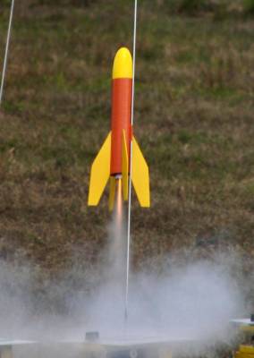 Close-Up of Baby Bertha Launch