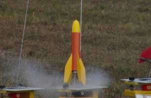 Close-Up of Baby Bertha Launch