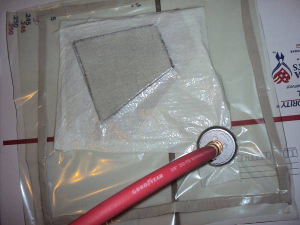 vacuum bagging fin