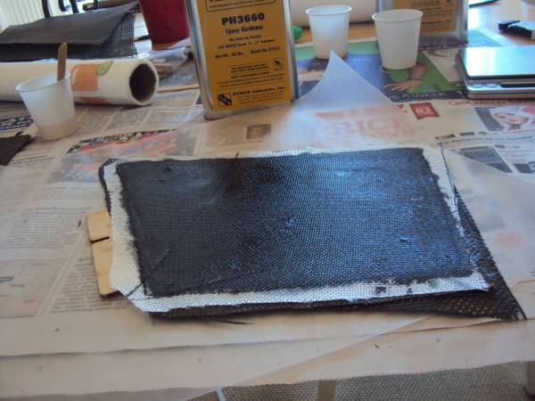 Fiberglass layer added