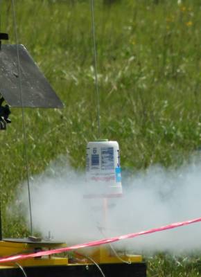 Marshmallow Fluff Rocket Launch