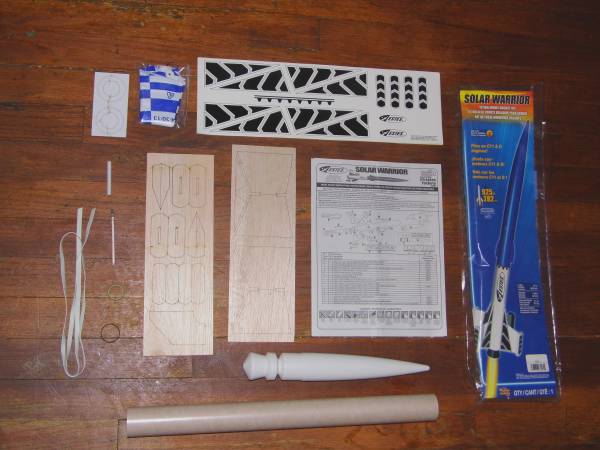 Solar Warrior (3225) parts