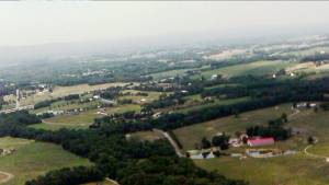 The central PA landscape in the summer, Fort Indiantown Gap, PA